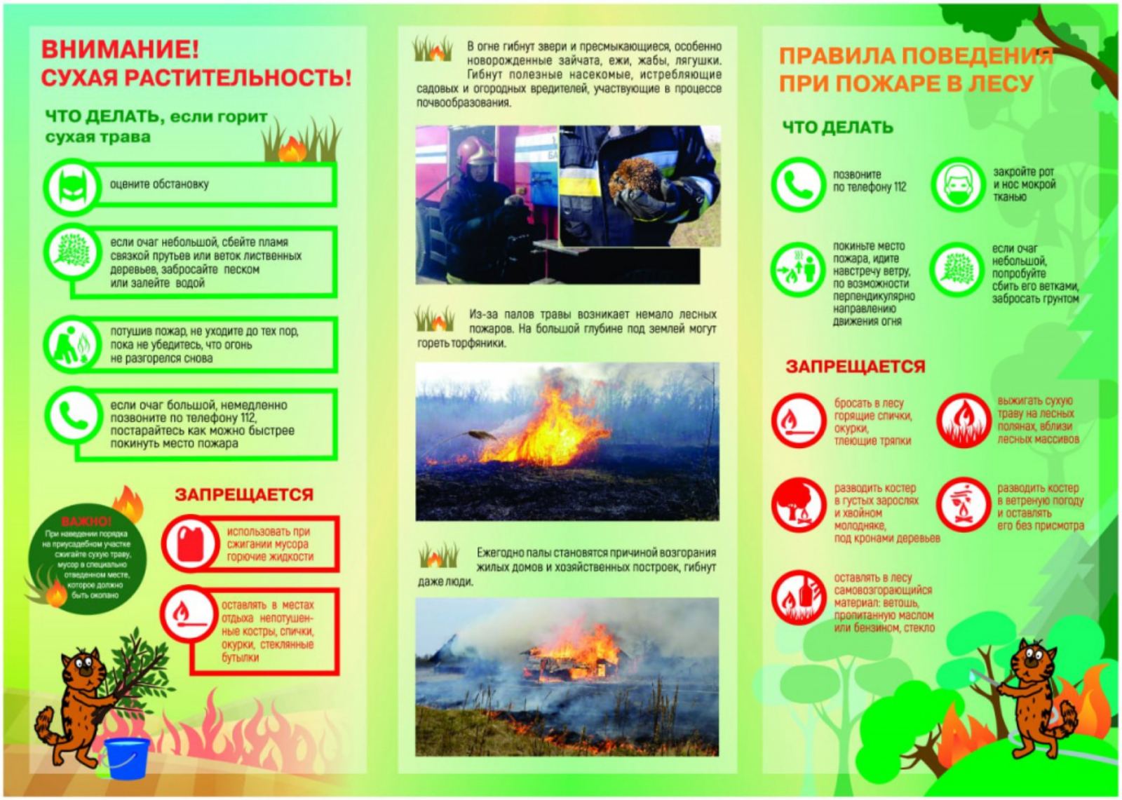 МЧС информирует - СШ №1 г. Ивацевичи